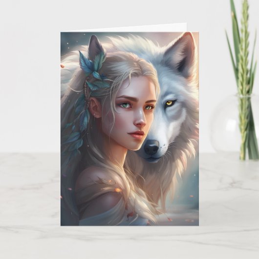 折り畳みグリーティングカード カード (正面)