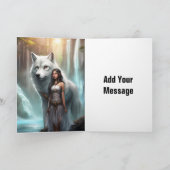 折り畳みグリーティングカード カード (内部)