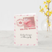 折り畳みグリーティングカード カード (黄色い花)