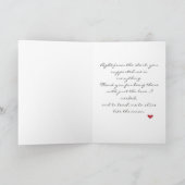 折り畳みグリーティングカード カード (内部)