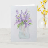 折り畳みグリーティングカード カード (黄色い花)