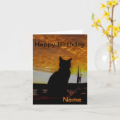 折り畳みグリーティングカード カード (黄色い花)