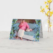 折り畳みグリーティングカード カード (黄色い花)