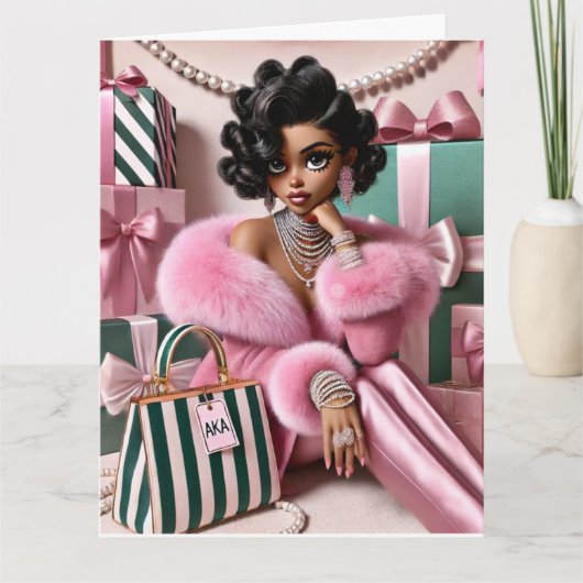 折り畳みグリーティングカード カード (正面)