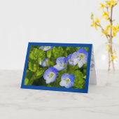 折り畳みグリーティングカード カード (黄色い花)