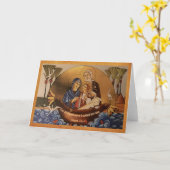 折り畳みグリーティングカード カード (黄色い花)