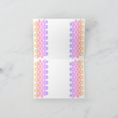 折り畳みグリーティングカード カード (内部)