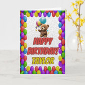 折り畳みグリーティングカード カード (黄色い花)