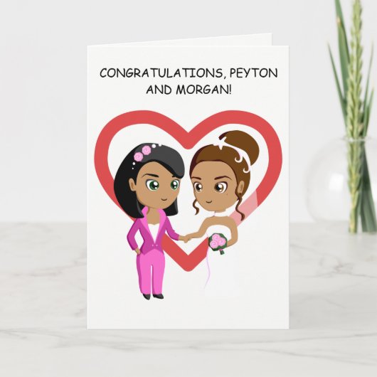 折り畳みグリーティングカード カード (正面)