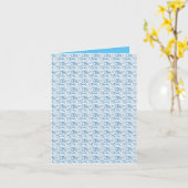 折り畳みグリーティングカード カード (黄色い花)