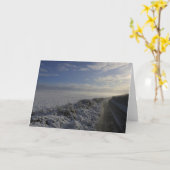 折り畳みグリーティングカード カード (黄色い花)