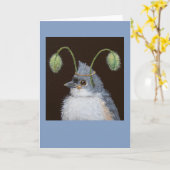 折り畳みグリーティングカード カード (黄色い花)