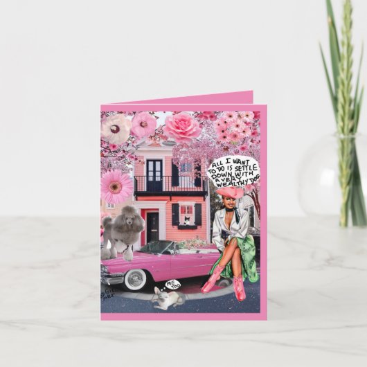 折り畳みグリーティングカード カード (正面)