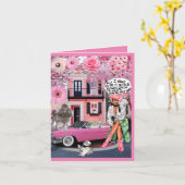 折り畳みグリーティングカード カード (黄色い花)