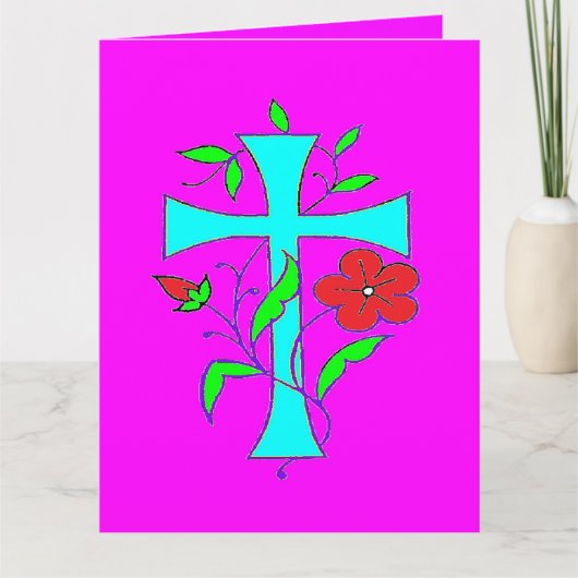 折り畳みグリーティングカード カード (正面)