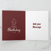 折り畳みグリーティングカード カード (内部)