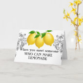 折り畳みグリーティングカード カード (黄色い花)