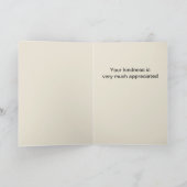 折り畳みグリーティングカード カード (内部)