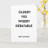 折り畳みグリーティングカード カード (黄色い花)