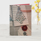 折り畳みグリーティングカード カード (黄色い花)