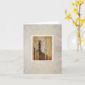 折り畳みグリーティングカード カード (黄色い花)