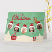 折り畳みグリーティングカード カード (黄色い花)