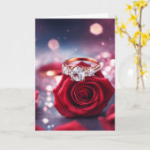 折り畳みグリーティングカード カード (黄色い花)