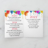 折り畳みグリーティングカード カード (内部)