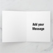 折り畳みグリーティングカード カード (内部)