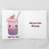 折り畳みグリーティングカード カード (内部)