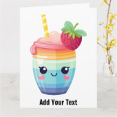 折り畳みグリーティングカード カード (黄色い花)