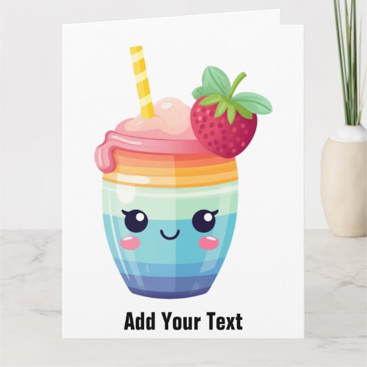 折り畳みグリーティングカード カード (正面)