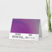 折り畳みグリーティングカード カード (裏面)