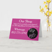 折り畳みグリーティングカード カード (黄色い花)