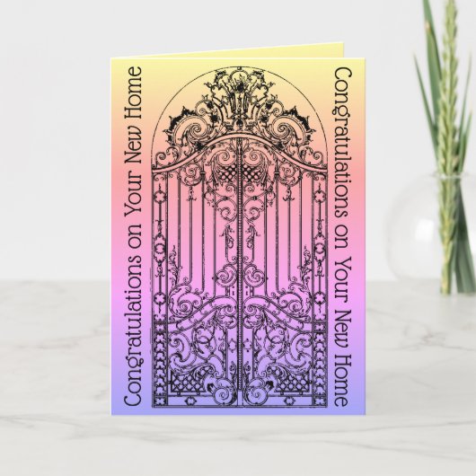 折り畳みグリーティングカード カード (正面)