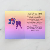 折り畳みグリーティングカード カード (内部)