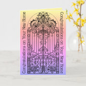 折り畳みグリーティングカード カード (黄色い花)