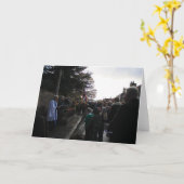 折り畳みグリーティングカード カード (黄色い花)