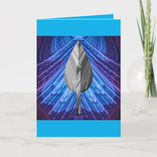 折り畳みグリーティングカード サンキューカード (正面)