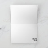 折り畳みグリーティングカード サンキューカード (内部)