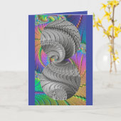 折り畳みグリーティングカード – ダブルムーンコレクション カード (黄色い花)