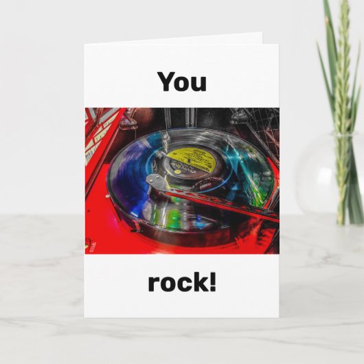 折り畳みグリーティングカード – ハッピーバースデー カード (正面)