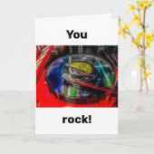 折り畳みグリーティングカード – ハッピーバースデー カード (黄色い花)