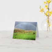 折り畳みグリーティングカード – モロッコ カード (黄色い花)