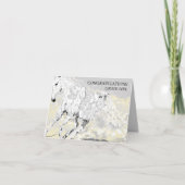 折り畳みグリーティングカード：卒業 カード (正面)