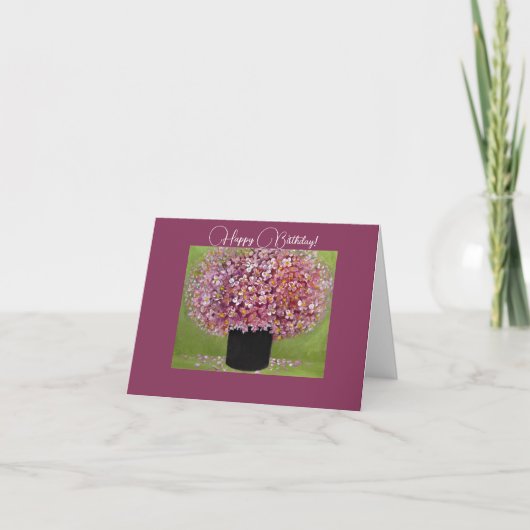 折り畳みグリーティングカード/特別な人の誕生日 カード (正面)