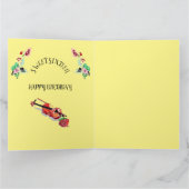 折り畳みグリーティングカード:Sweet sixteen誕生日 カード (内部)