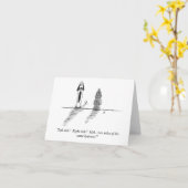 折り畳みグリーティングカー空白のド（内側） カード (黄色い花)