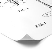 折り畳みゴルフクラブ特許 – ポスター (角)