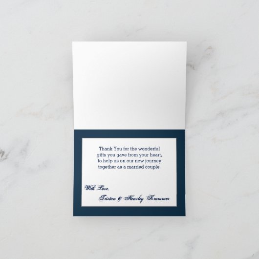 折り畳みサンキューカードすりガラス割れ鏡 サンキューカード (内部)